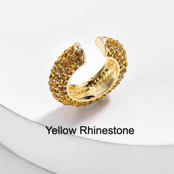 Bohemian Crystal Ear Cuff Earring - Picture 15 of 16